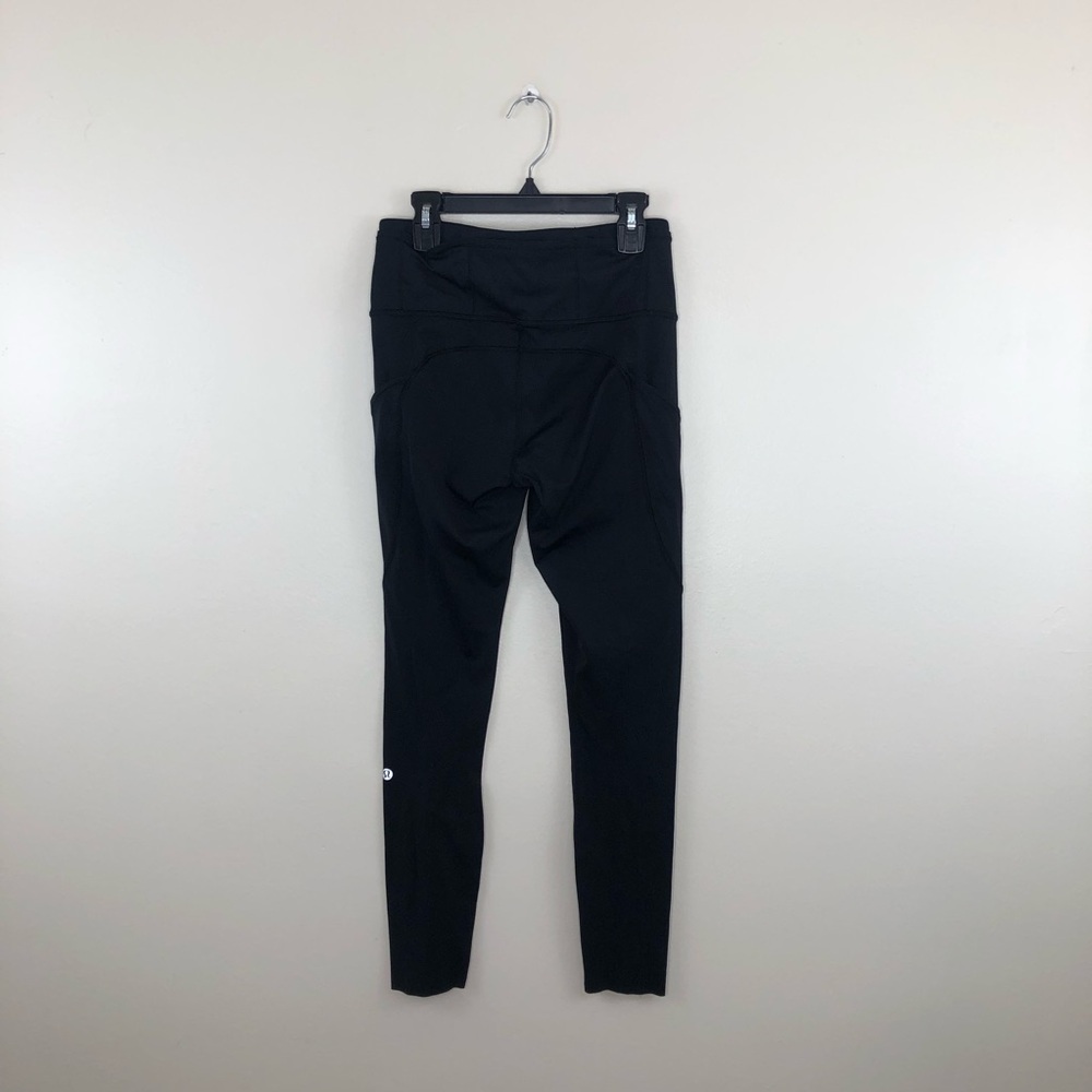 Lululemon Fast & Free 7/8 Tight II *Nulux 25" Black size 6 - Picture 9 of 15